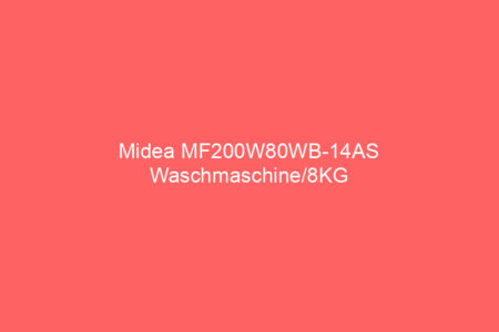 midea mf200w80wb 14as waschmaschine/8kg