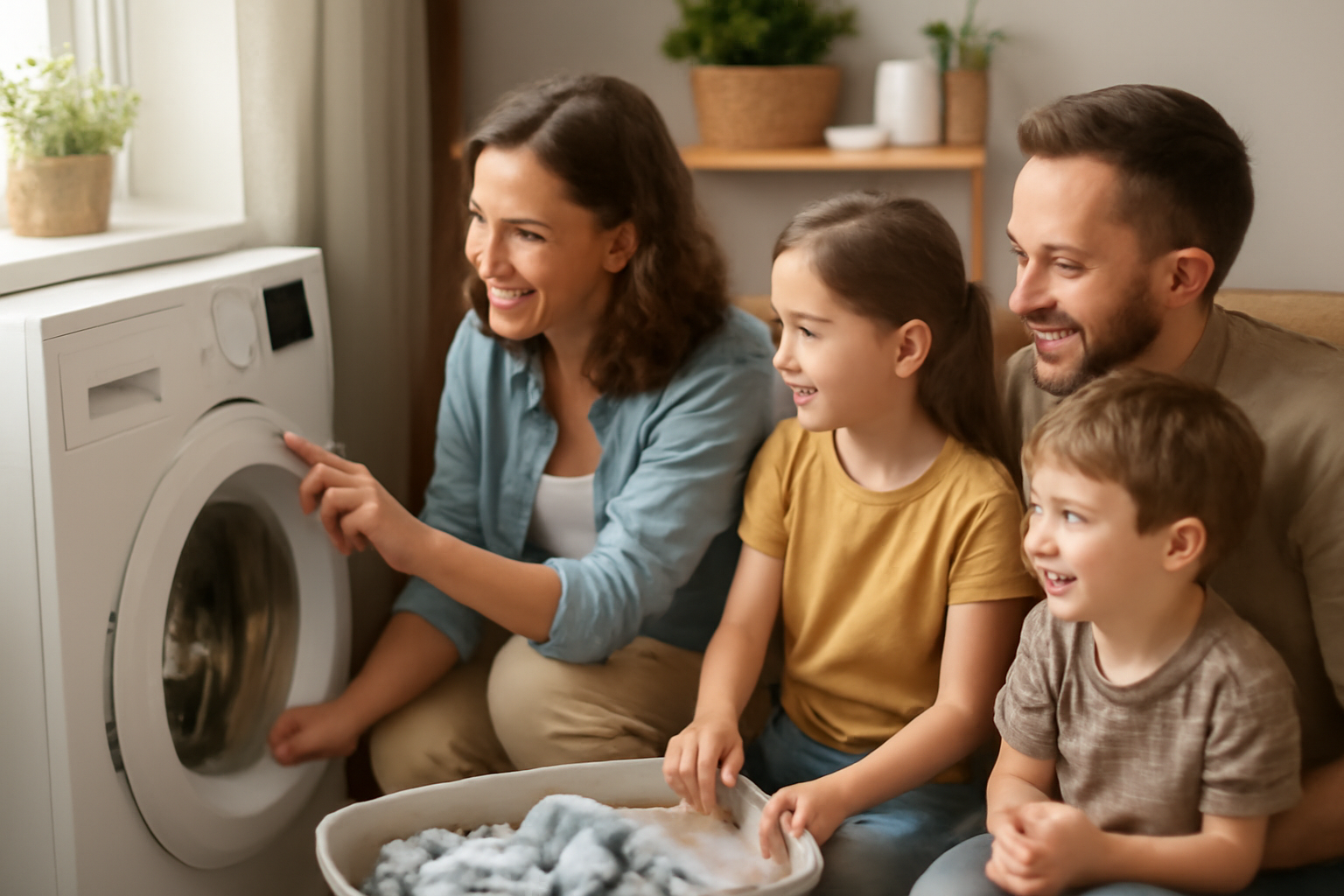 Welche Waschmaschine mit 8 kg eignet sich am besten für Familien mit zwei Kindern? 3 Bedienkomfort und einfache Handhabung als Schlüsselfaktoren für Familien – 8 kg Waschmaschine Familie