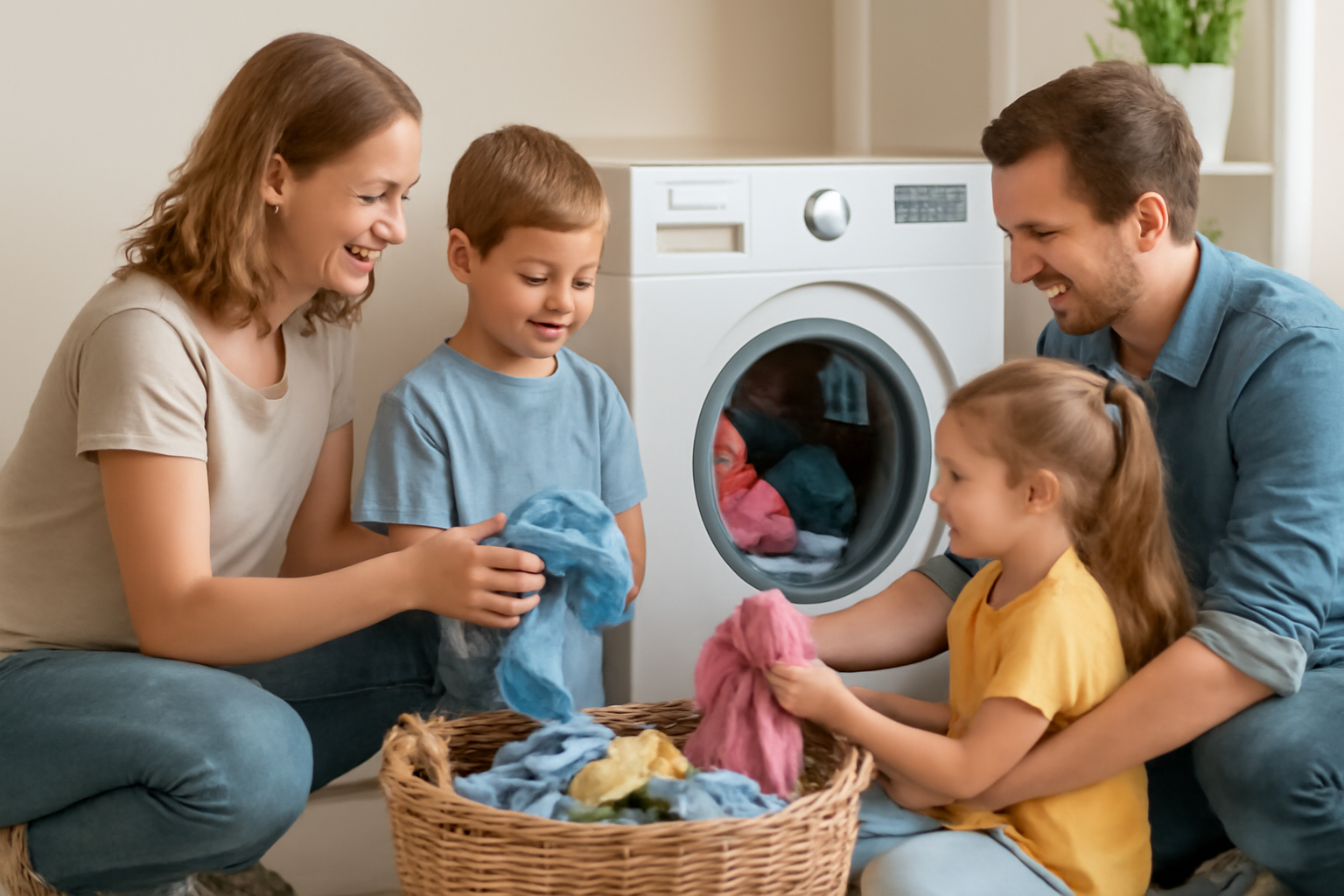 Welche Waschmaschine mit 8 kg eignet sich am besten für Familien mit zwei Kindern? 6 Typische Herausforderungen und Lösungsansätze im Familienhaushalt mit einer 8 kg Waschmaschine – 8 kg Waschmaschine Familie