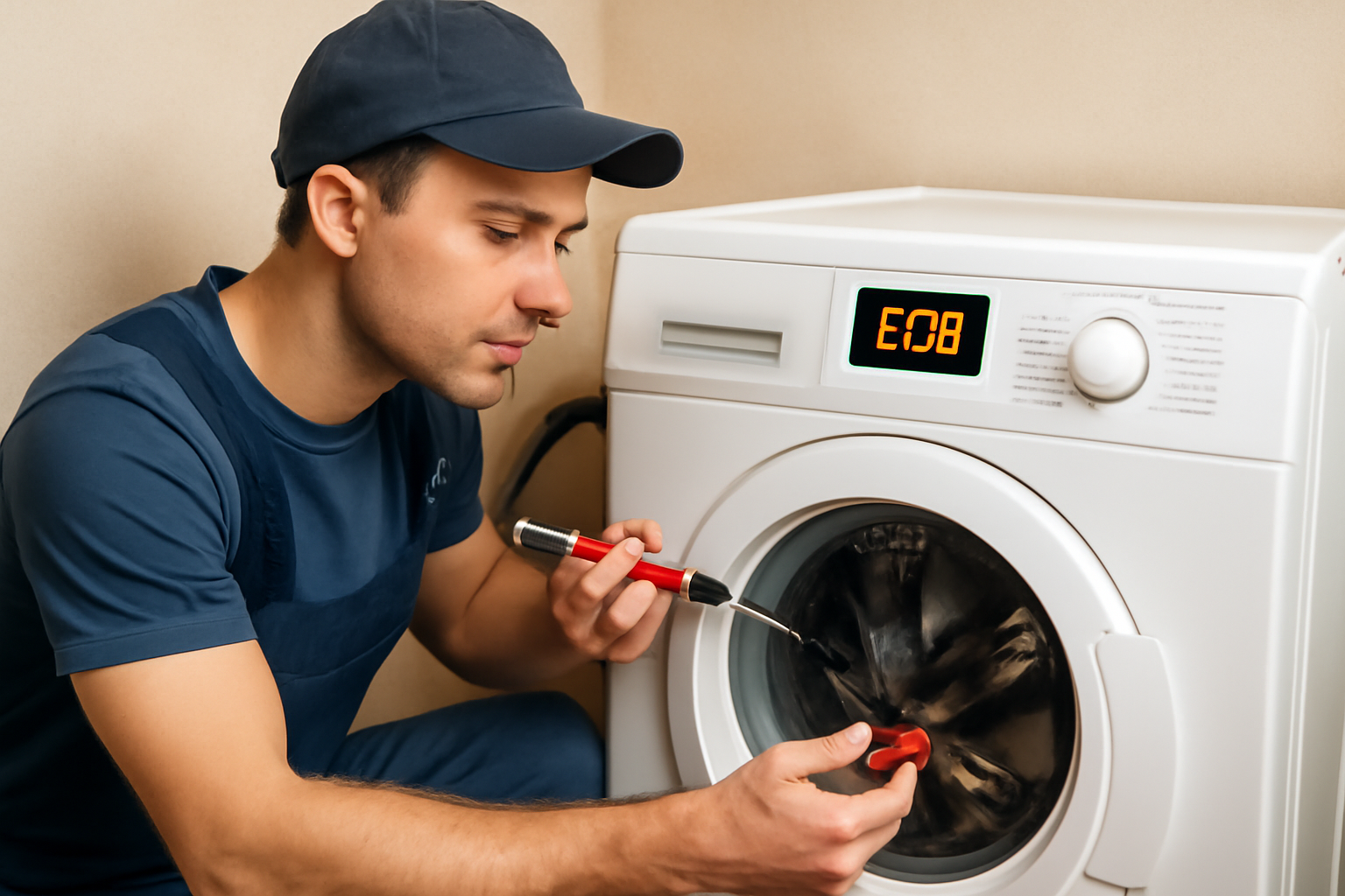 Fehlercodes beim Waschvollautomat erkennen und gezielt reparieren 2 Typische Fehlercodes bei Wasserzufuhrproblemen und deren Bedeutung – Waschvollautomat Fehlercodes reparieren