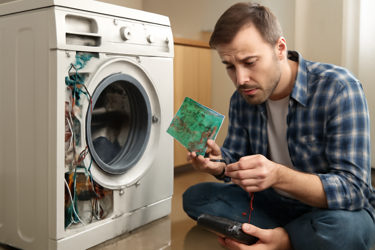 Waschvollautomat reparieren nach Wasserschaden: Erste Hilfe und Maßnahmen 3 Elektronikschäden im Waschvollautomaten durch Wassereintritt erkennen und verstehen – Waschvollautomat nach Wasserschaden reparieren