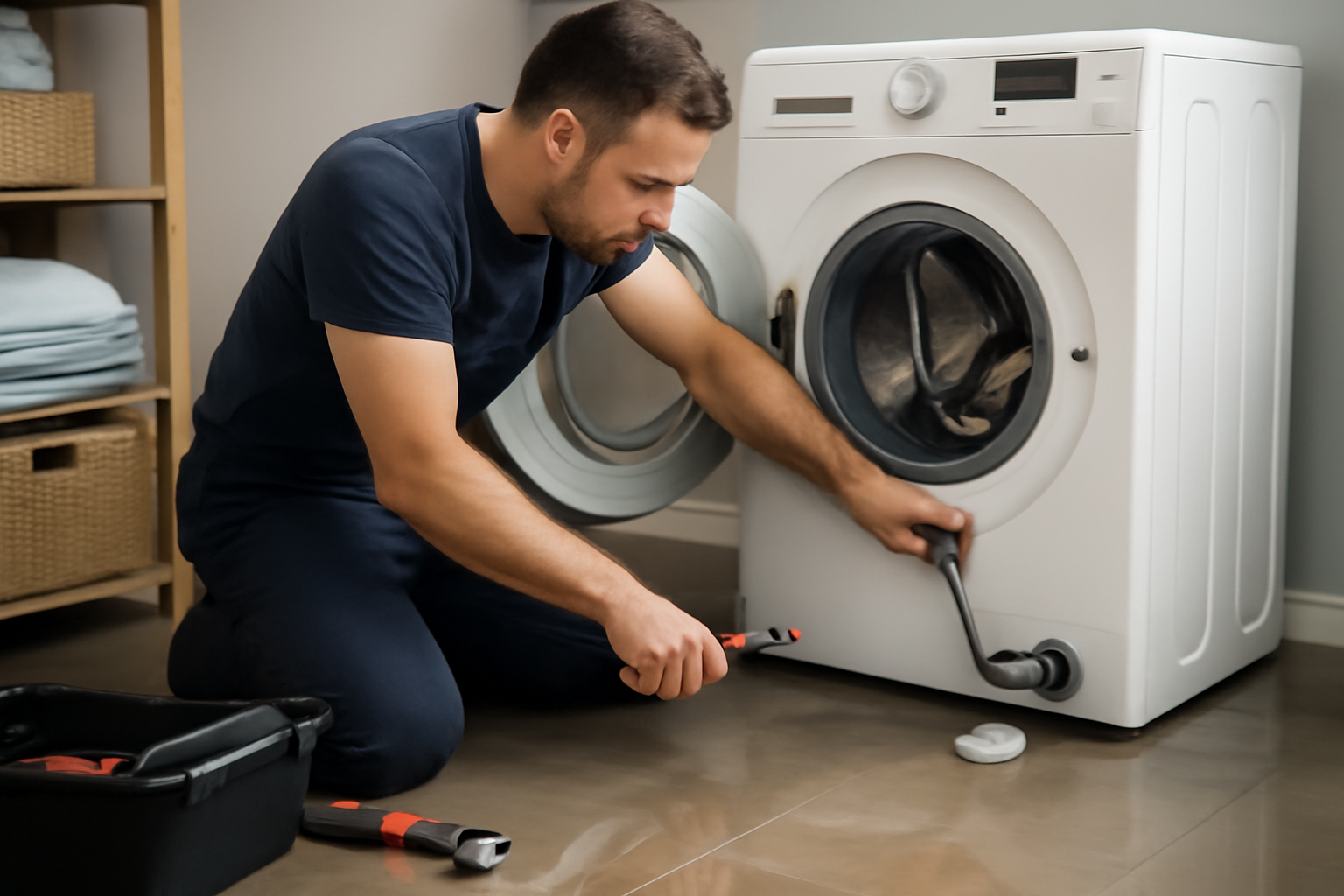 Waschvollautomat reparieren nach Wasserschaden: Erste Hilfe und Maßnahmen 6 Wiederherstellung des Wasserzulaufs und Ablaufes nach Wasserschaden – Waschvollautomat nach Wasserschaden reparieren